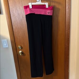 Hollister Black and Pink Yoga Pants
